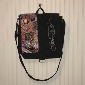 Ed Hardy Christian Audigier Messenger Bag PreOwned